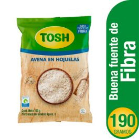 AVENA TOSH 190 G HOJUELAS