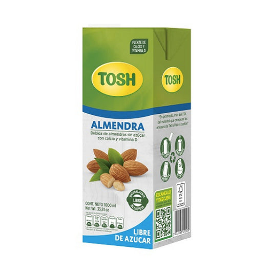 BEBIDA TOSH ALMENDRAS Y COCO X LT