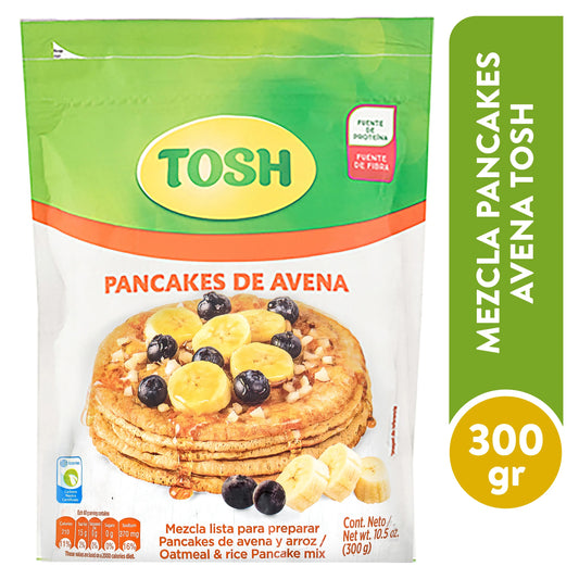 PANCAKES DE AVENA 300GR TOSH