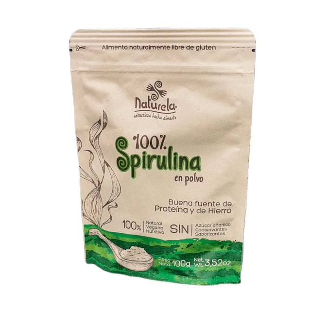 SPIRULINA EN POLVO x 100